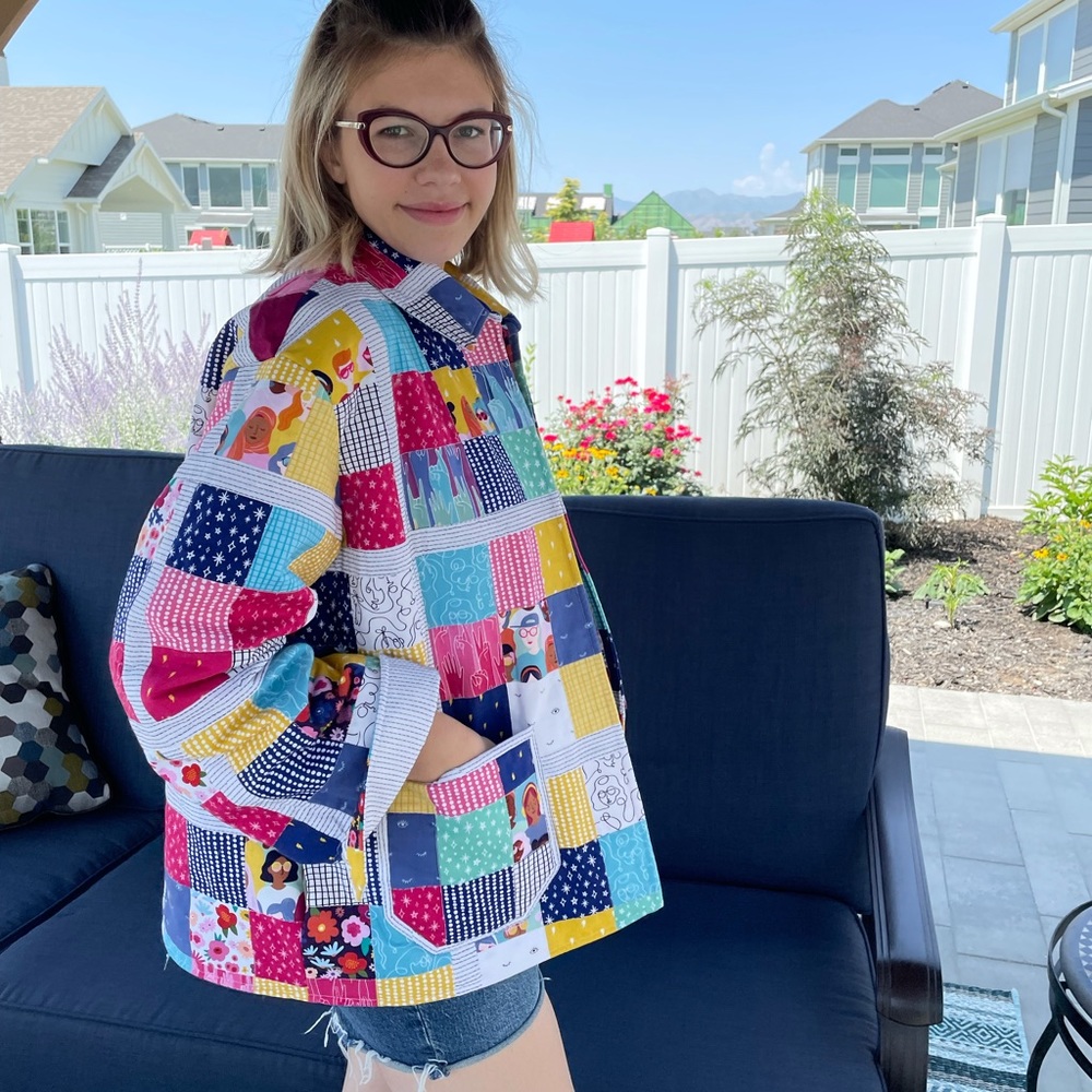 Handmade Quilted Jacket - Picture 5 of 5